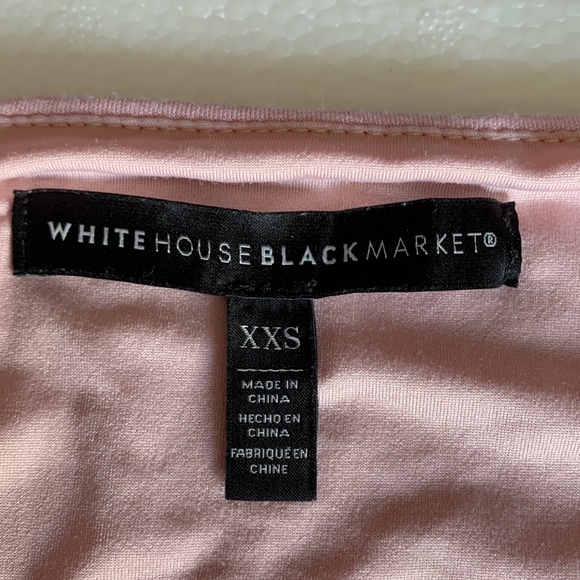 White House Black Market Pink Top - Picture 4 of 5